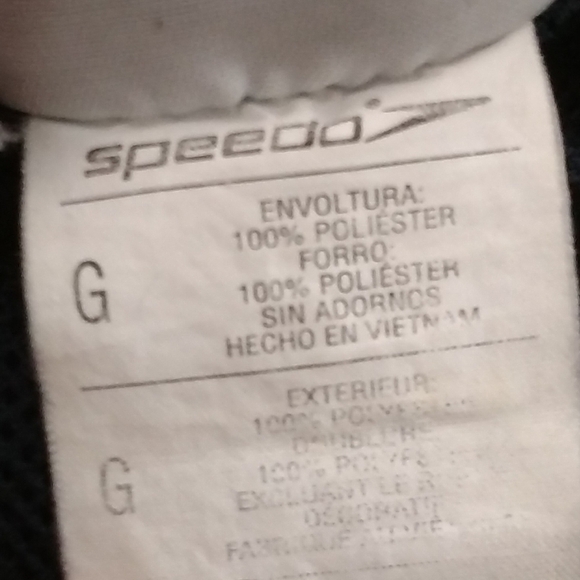 Speedo Blue Tropical Swim Trunks - Picture 3 of 4